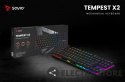 Savio Klawiatura mechaniczna RGB Tempest X2 Outemu Brown