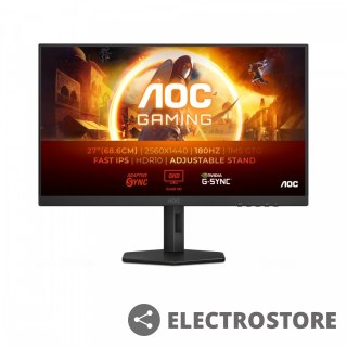 AOC Monitor Q27G4XF 27 cali 180Hz Fast IPS HDMI DP HAS