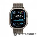 Apple Watch Ultra 2 GPS + Cellular, koperta 49 mm z tytanu w kolorze naturalnym z bransoletą mediolańską L z tytanu w kolorze natural