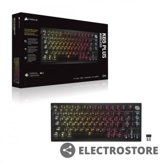 Corsair Klawiatura K65 Plus Tactile 75% RGB Mechanical