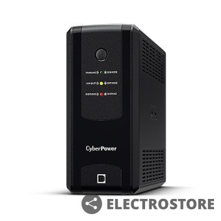 CyberPower Zasilacz awaryjny UPS UT1050EG-FR 1050VA/630W 4ms/AVR/4xFR/RJ11/RJ45
