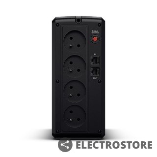 CyberPower Zasilacz awaryjny UPS UT1050EG-FR 1050VA/630W 4ms/AVR/4xFR/RJ11/RJ45