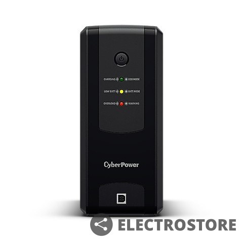 CyberPower Zasilacz awaryjny UPS UT1050EG-FR 1050VA/630W 4ms/AVR/4xFR/RJ11/RJ45 CyberPower Zasilacz awaryjny UPS UT1050EG-FR 1050VA/630W 4ms/AVR/4xFR/RJ11/RJ45