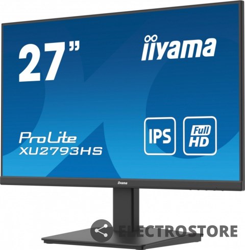 IIYAMA Monitor 27 cali XU2793HS-B7,IPS,HDMI,DP,ACR,2x2W,300cd IIYAMA Monitor 27 cali XU2793HS-B7,IPS,HDMI,DP,ACR,2x2W,300cd
