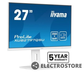 IIYAMA Monitor 27 cali XUB2797QSU-W2,IPS,HDMI,DP,100Hz,QHD,300cd,(5y)