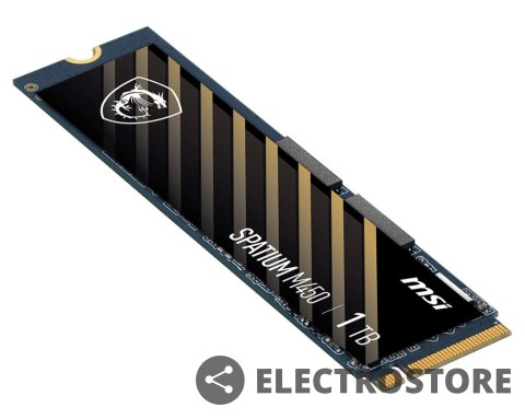 MSI Dysk SPATIUM M450 1TB V1 M.2 PCIe4 3600/3000MB/s MSI Dysk SPATIUM M450 1TB V1 M.2 PCIe4 3600/3000MB/s