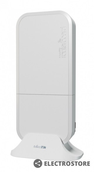 MikroTik Zewnętrzny punkt dostępowy wAP ax Wi-Fi 6 AX3000, 2x GE, PoE IN, wAPG-5HaxD2HaxD
