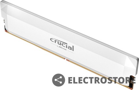 Crucial Pamięć DDR5 Pro OC 16/6400(1*16GB) CL38 biała Crucial Pamięć DDR5 Pro OC 16/6400(1*16GB) CL38 biała