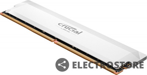 Crucial Pamięć DDR5 Pro OC 16/6400(1*16GB) CL38 biała Crucial Pamięć DDR5 Pro OC 16/6400(1*16GB) CL38 biała