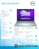 Dell Laptop Dell 14 Plus DB14250 Win11Pro Ultra 7 256V/16GB/1TB/14.0 FHD+ Touch/Arc/FgrPr/WLAN + BT/Backlit Kb/4 Cell/3Y ProSupport