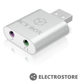 IcyBox Adapter IB-AC527 USB na Audio