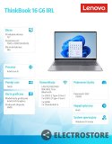 Lenovo Notebook ThinkBook 16 G6 21KH00VYPB W11Home i5-13420H/16GB/512GB/INT/16.0 WUXGA/Arctic Grey/3YRS OS + CO2 Offset