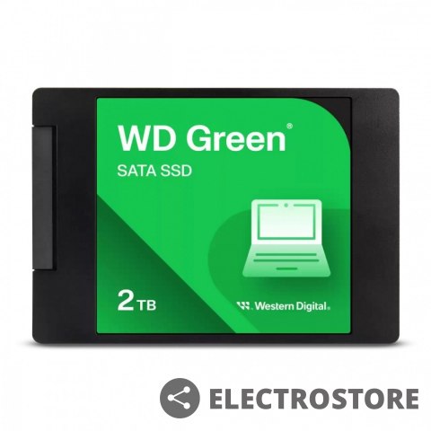 Western Digital Dysk SSD Green 2TB SATA 2,5 cala WDS200T2G0A Western Digital Dysk SSD Green 2TB SATA 2,5 cala WDS200T2G0A