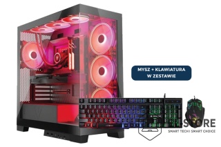 Komputer Pricemax AX MAX ARGB i9-14900KF | 32GB | Dwa dyski : SSD 1TB (1000GB) + HDD 2000GB | GeForce RTX 5070 | WINDOWS 11
