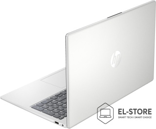 Laptop HP 15-FC0041 - AMD Ryzen 5 7520U | 8GB | SSD 512GB | 15.6" FHD (1920x1080) | Radeon 610M | Windows 11 NATURAL SILVER