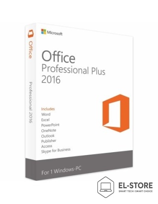 Microsoft Office 2016 Professional Plus – Licencja Bezterminowa, Word, Excel, Outlook ESD – El-Store.pl