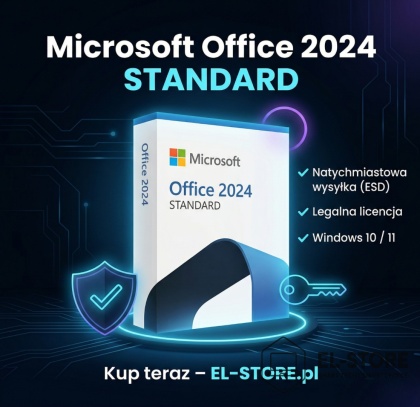 Microsoft Office 2024 Standard – Licencja ESD | El-Store.pl