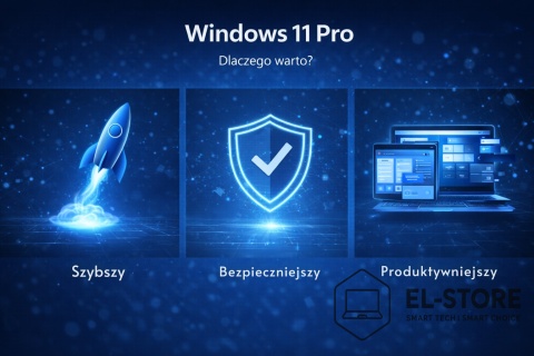 Microsoft Windows 11 Pro – Licencja ESD | El-Store.pl