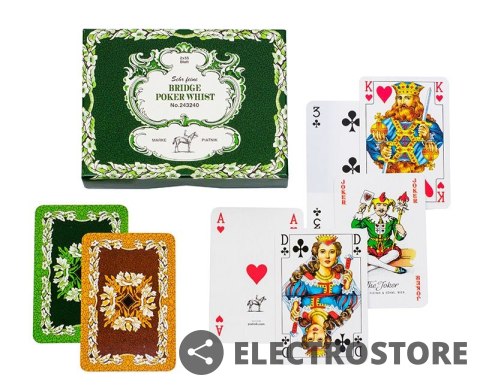 Piatnik Karty Standard Liście dębu 2 talie Piatnik Karty Standard Liście dębu 2 talie