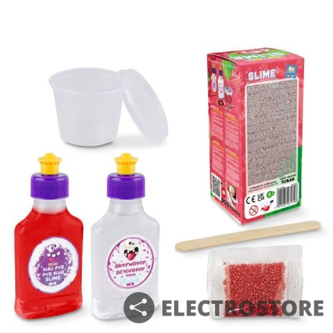 TUBAN Zestaw super slime - Truskawka TUBAN Zestaw super slime - Truskawka