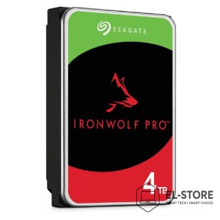 Seagate Dysk HDD Seagate IronWolf Pro (4 TB; 256MB; 3.5"; SATA)