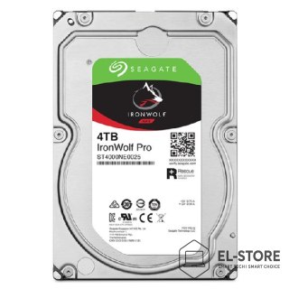 Seagate Dysk HDD Seagate IronWolf Pro (4 TB; 256MB; 3.5"; SATA)