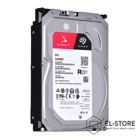 Seagate Dysk twardy HDD Seagate IronWolf 6TB 3,5" SATA ST6000VN006