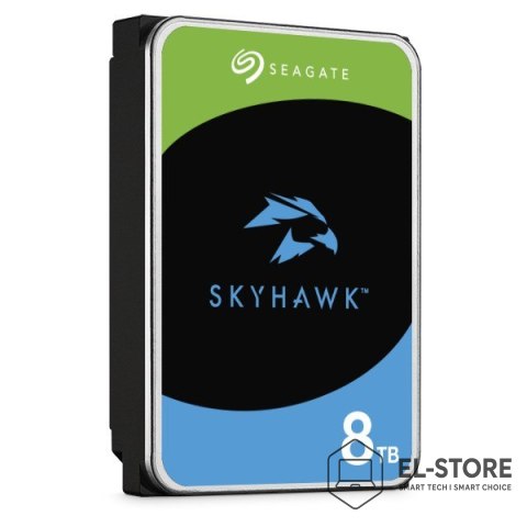 Seagate Dysk twardy HDD Seagate SkyHawk 8TB 3,5" SATA ST8000VX010
