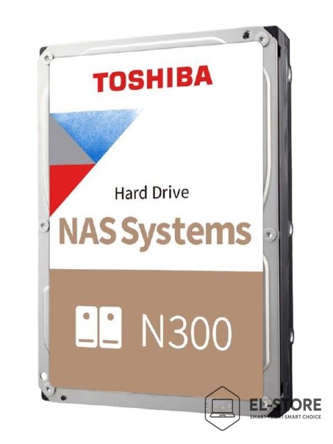 Toshiba Dysk twardy Toshiba 8,9 cm (3,5") 12 TB SATA3 NAS N300 7200 obr./min