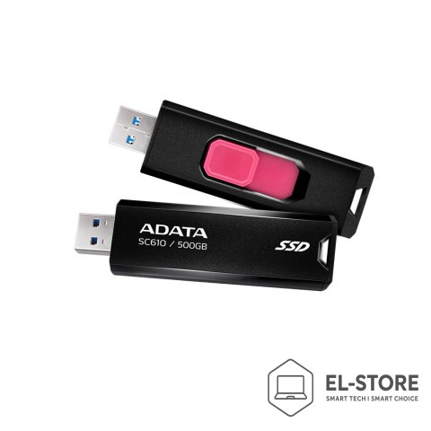 ADATA ADATA DYSK SSD SC610 500GB BLACK