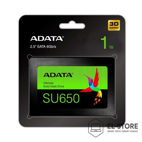 ADATA Dysk SSD ADATA Ultimate SU650 1TB 2.5" SATA III