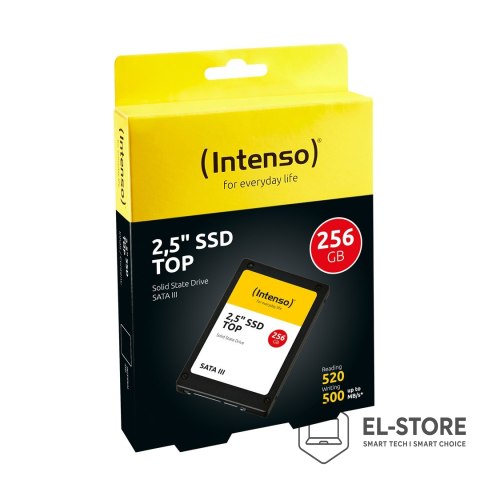 INTENSO Dysk INTENSO Top 3812440 (256 GB ; 2.5"; SATA III)