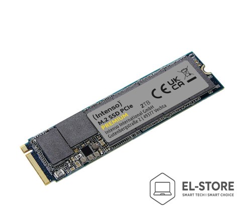 INTENSO Intenso 3835470 urządzenie SSD 2 TB M.2 PCI Express 3.0 NVMe 3D NAND