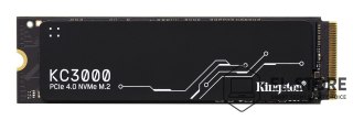 Kingston Dysk SSD Kingston KC3000 (1TB; M.2 2280; PCIe 4.0 x4 NVMe; SKC3000S/1024G)