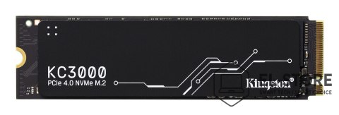 Kingston Dysk SSD Kingston KC3000 (1TB; M.2 2280; PCIe 4.0 x4 NVMe; SKC3000S/1024G)