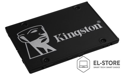 Kingston Dysk SSD Kingston KC600 (256GB; 2.5"; SATA 3.0; SKC600/256G)