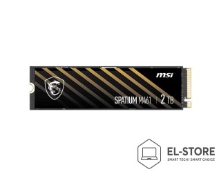 MSI Dysk SSD MSI SPATIUM M461 2TB PCIe 4.0 NVMe M.2 2280