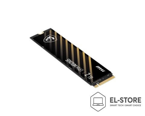 MSI Dysk SSD MSI SPATIUM M461 2TB PCIe 4.0 NVMe M.2 2280