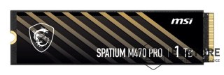 MSI Dysk SSD MSI SPATIUM M470 Pro 1TB PCIe 4.0 NVMe M.2 2280