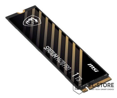 MSI Dysk SSD MSI SPATIUM M470 Pro 1TB PCIe 4.0 NVMe M.2 2280