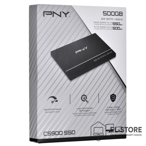 PNY Technologies Dysk PNY CS900 500GB SATAIII