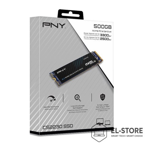 PNY Technologies Dysk SSD PNY CS2230 M.2 NVMe 500GB