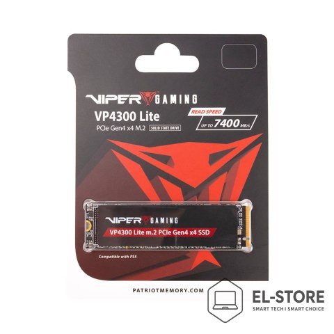 Patriot Memory Patriot Viper VP4300L M.2 PCI-Ex4 NVMe 2TB 7.2 / 6.