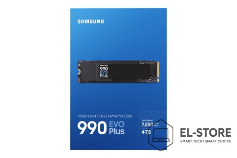 Samsung Dysk SSD Samsung 990 EVO Plus 4TB M.2  PCI-E x4  NVMe  5.0x2