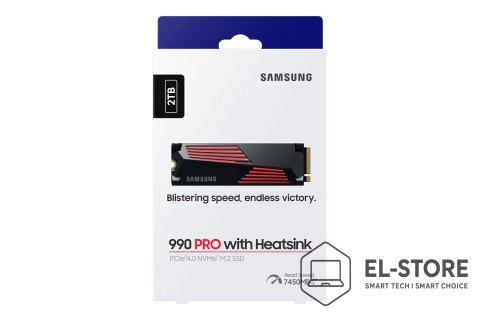 Samsung Dysk SSD Samsung 990 PRO 2TB M.2 2280 PCI-E x4 Gen4 NVMe