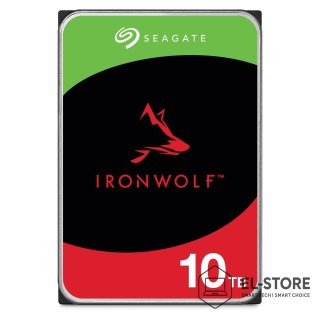 Seagate Dysk HDD Seagate IronWolf ST10000VN000 (10 TB ; 3.5"; 256 MB ;7200 obr/min)