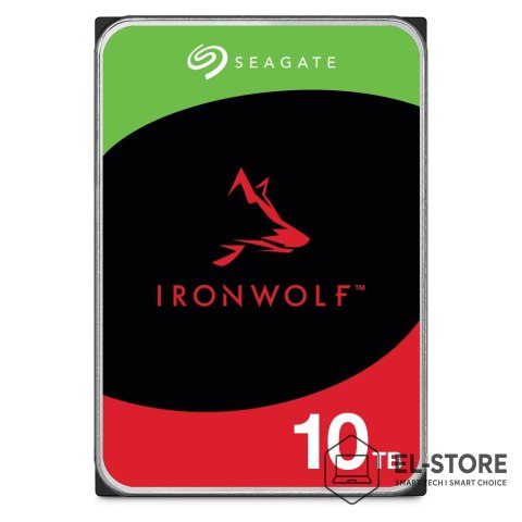 Seagate Dysk HDD Seagate IronWolf ST10000VN000 (10 TB ; 3.5"; 256 MB ;7200 obr/min)