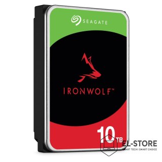 Seagate Dysk HDD Seagate IronWolf ST10000VN000 (10 TB ; 3.5"; 256 MB ;7200 obr/min)
