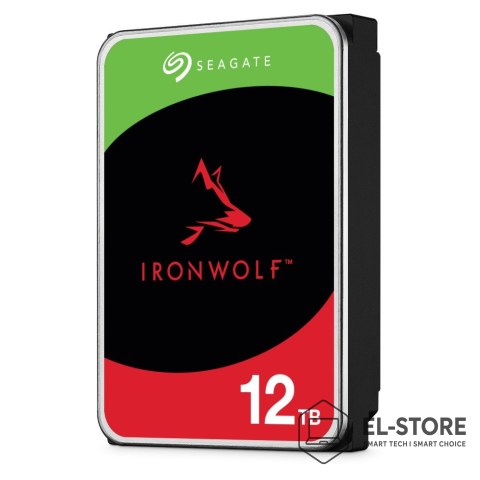 Seagate Dysk HDD Seagate IronWolf ST12000VN0008 (12 TB ; 3.5"; SATA; 256 MB; 7200 obr/min)