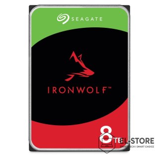 Seagate Dysk HDD Seagate IronWolf ST8000VN004 (8 TB ; 3.5"; 256 MB; 7200 obr/min)